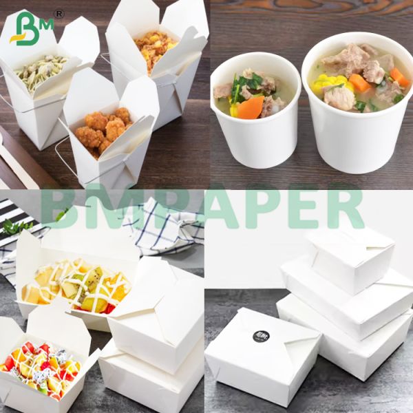 300 Gsm Food Safe Oil-Proof Cardboard For Fries Packaging Box