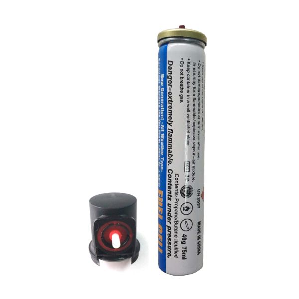 1000 Shots Qty Propane Nailer Gas Fuel Cell with 38g/75ml Capacity and Customized Design