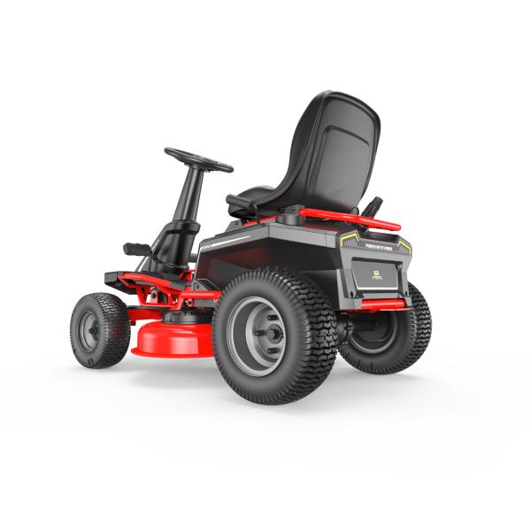 36 Inch 48V Cordless Riding Lawn Mower With Brushless Motor