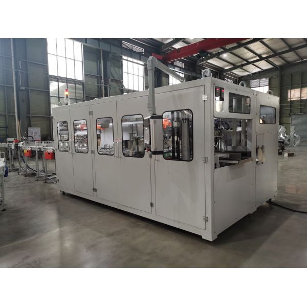 PLC Full Automatic Tissue Toilet Roll Packing Machine 18bags/min