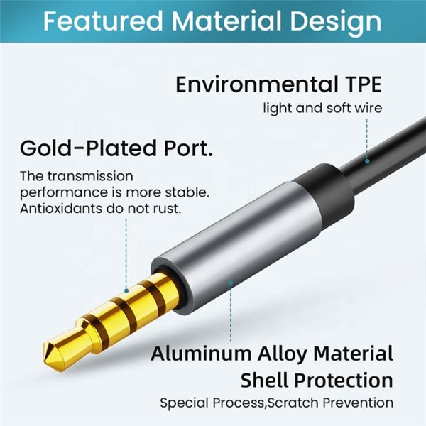 Microphone casque Y Splitter 1 mâle à 2 mâles à deux femelles 3,5 mm Jack audio Splitter adaptateur câble