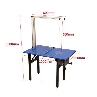 Máquina de corte de fio quente de isopor de mesa para espuma EPS
