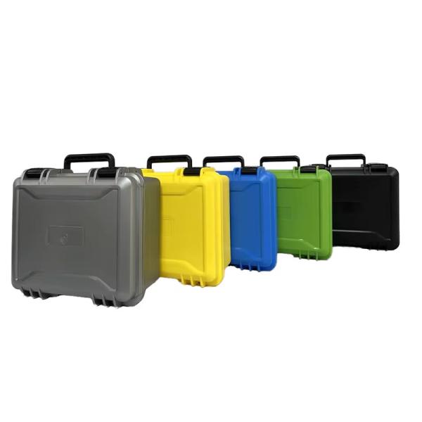 Caja de almacenamiento de plástico duro con inserción de espuma para el transporte protector de instrumentos ODM Soporte personalizado
