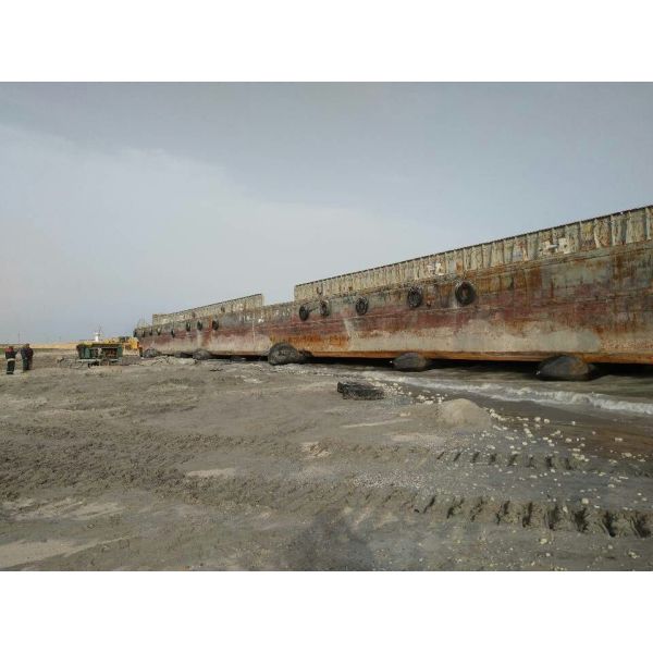 Customized Size Inflatable Ship Launching Airbags 1880D2 Cord Fabric Materials