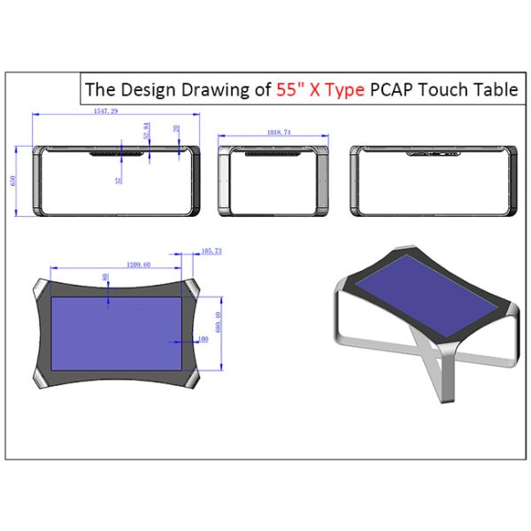 Tabela esperta do tela táctil do multi café superior interativo do quiosque da tabela do sistema LCD do androide de Wifi da tabela do toque para a informação do jogo das crianças
