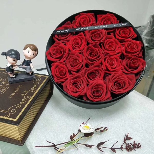 Wholesale preserved rose flower boxes from ecuador farm Real natural roses