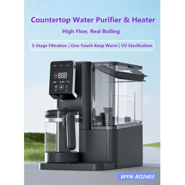 Desktop RO Water Dispenser True 100°C Boiling with 4 Temperature Control