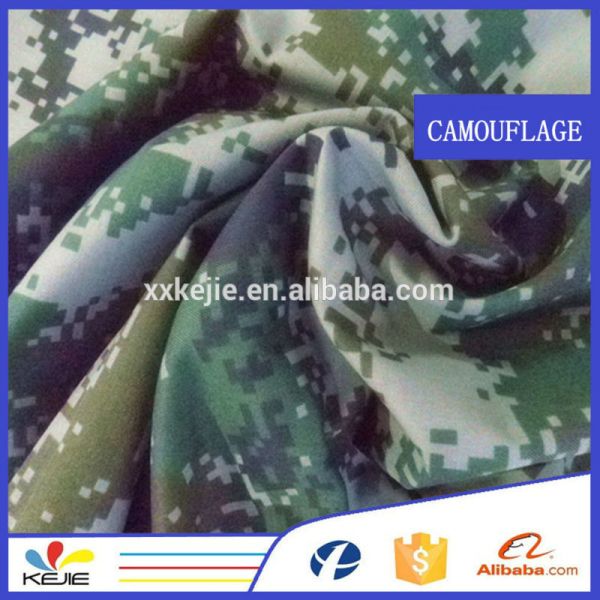 Cotton waterproof tear resistant wear-resistant  digital Camouflage Fabric