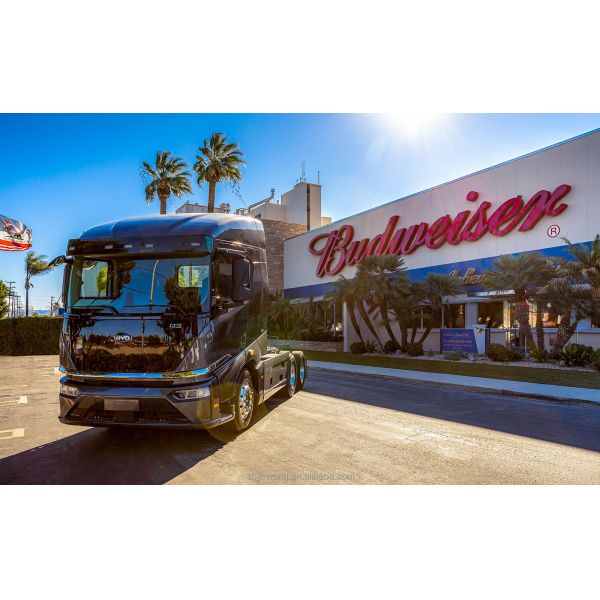 BYD 6x4 Pure Electric Automatic Transmission Tractor 355 Degree Charging Version