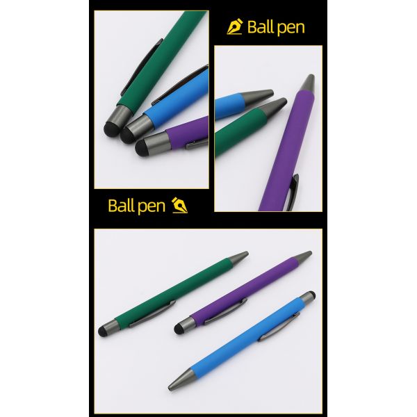 Colorful Touch Screen Ballpoint Pen Gift Ballpoint Pens For Advertising Promotion