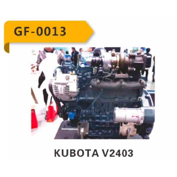 KUBOTA V2403 TP JPN GF-0013 ENGINE ASSY SERIES