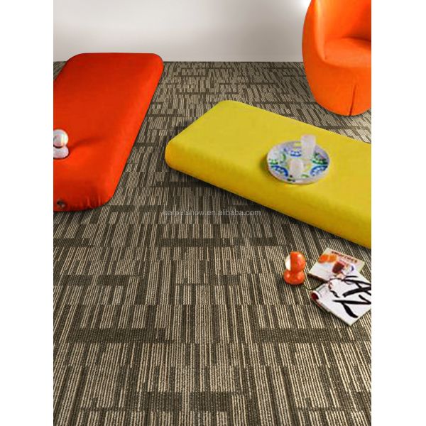 50*50cm Tufted Modern Office PP Carpet Tile with Beautiful Color