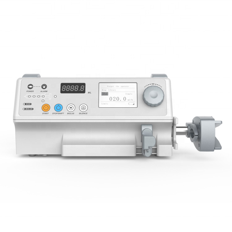 Canton Library Cheapest Medical Drug Syringe Syringe Single Channel Pump Mini Electric Syringe Pump