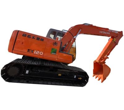 Máquina escavadora usada EX120-5 de 12 toneladas Mini Hydraulic Crawler Excavator de Hitachi
