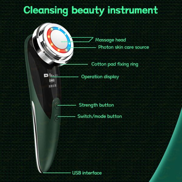 Home Use Microcurrent Face Beauty Device Lift Facial RF Machine