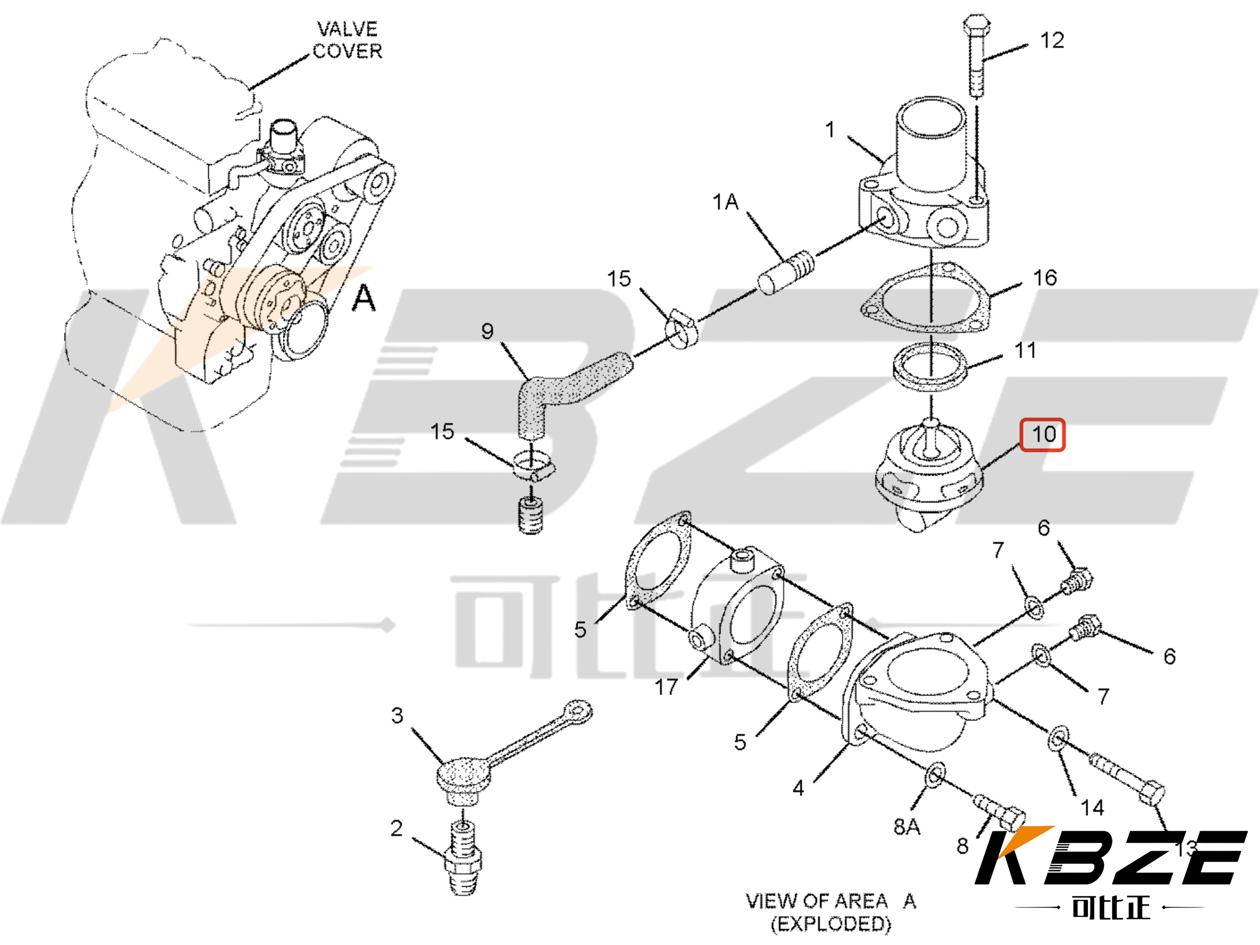 KBZE BRAND 71°C THERMOSTAT S6K C6.4 5I-7700 5I-8010 324-4128 FOR E311 E315 E318 E320 E323 EXCAVATOR