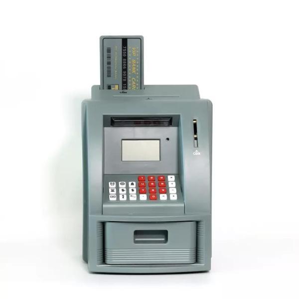 Digital ATM ABS And PET Material Colorful Piggy Bank For Kids