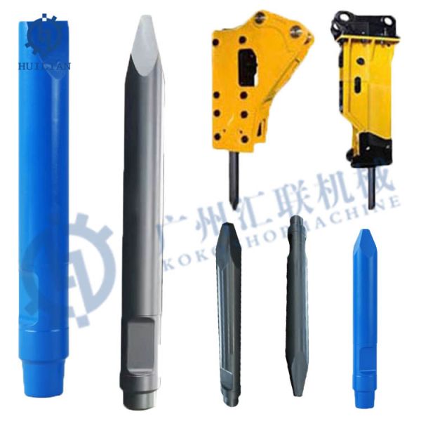 Excavator Breaker Chisel S84 S86 E63 E64 E65 E66 E66N E68 G80 G80N G88 G90 G100 G110 G120 G130 M14 M18 S52 S54 S55 S56 S82 S83
