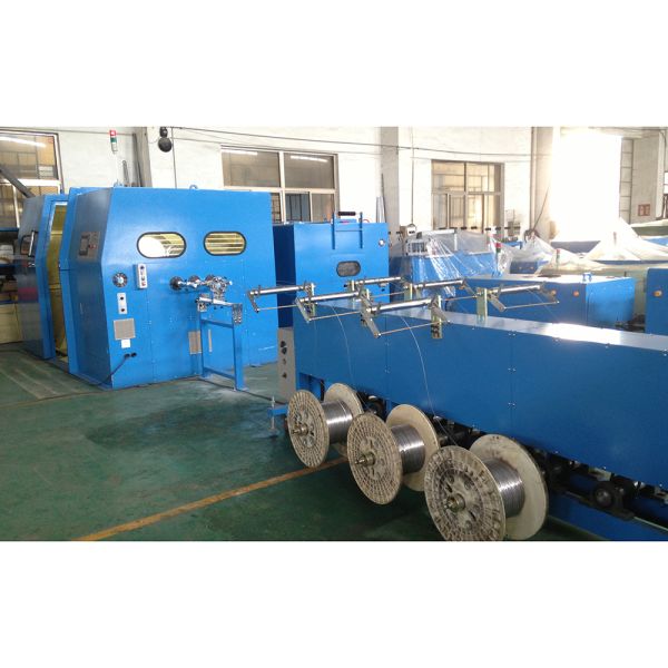 Fuchuan High-Speed Double Twist Wire Buncher Machine 1000 Copper Wire Bunching Equipment for Cable Manufacturing