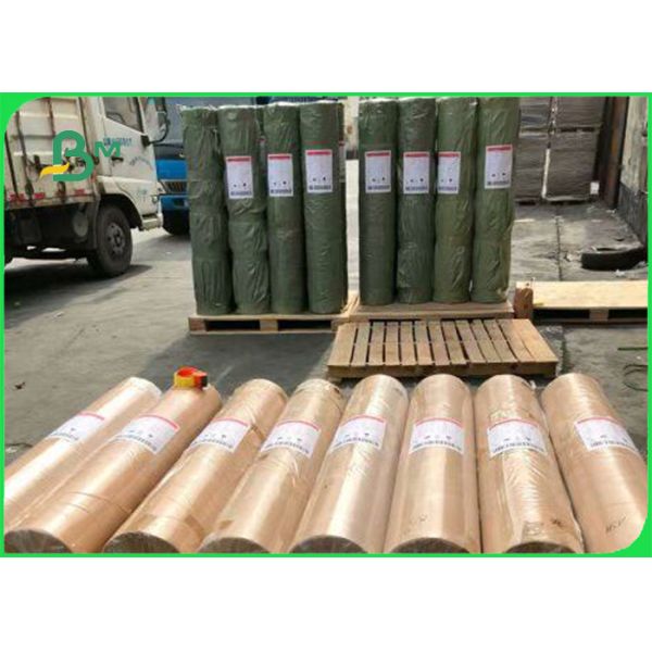 Eco-Friendly Tearproof Kraft Liner Paper For Backpack / Money Packet