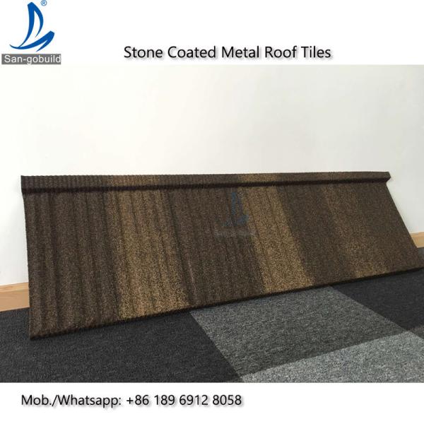 China Low Price Stone Coated Metal Roof Tile / Roof Shingle / Decras Roofing Sheet