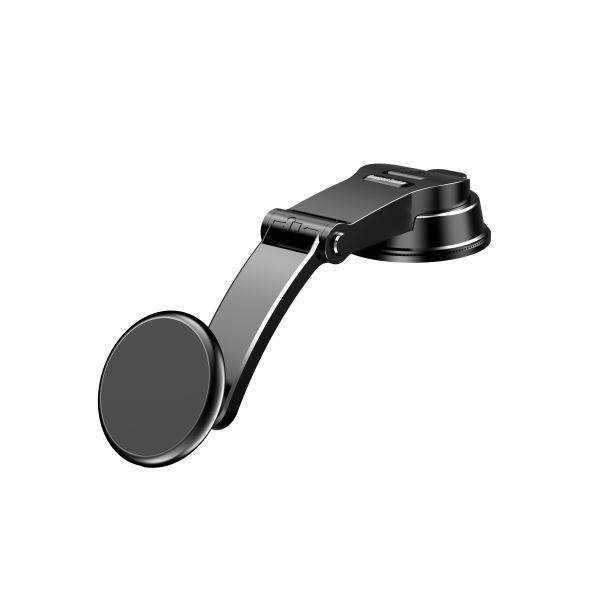 Black 360 Rotation Car Phone Holder Charger Ultra Magnetic Car Phone Holder