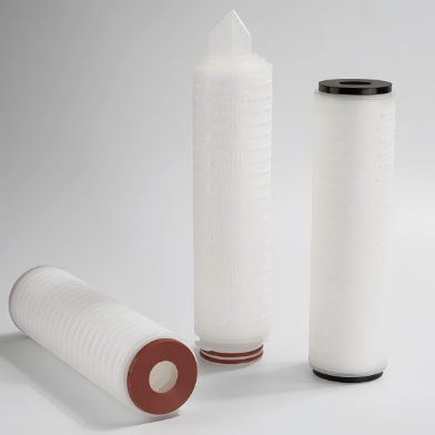 PPL Series Polypropylene Pleated Filter Cartridge with Polypropylene Membrane for Cost-Effective Pre-Filtration and Wide Chemical Compatibility