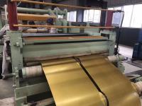 Cor dourada AFP Impressão anti-dedos Aço Galvalume AuzincCoil A792M DX51D Regular Minimum Spangle Stone Coated Roof Tile