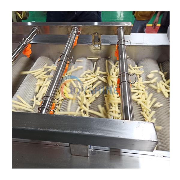 Máquina para fazer batatas fritas para produção totalmente automática de batatas fritas congeladas
