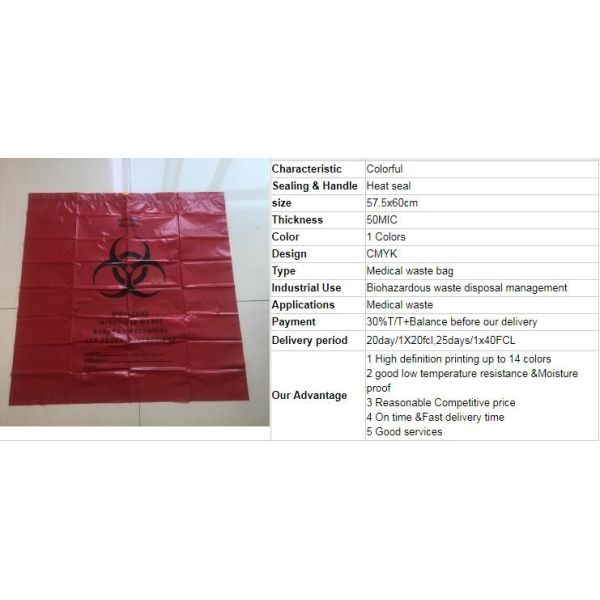 PE asbestos waste bags, Disposal Plastic Bag for Construction Waste, rubbish bag for asbestos fibers, bagplastics, bagea