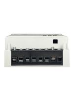 Détection de falsification activée Compteur GPRS prépayé avec télécommande 4g Moniteur d'énergie de déviation en 3 phases sur le clavier DIN Rail Input Way