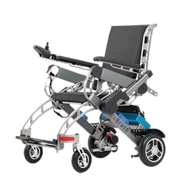 Mobility aids for rehabilitation training Folding electric wheelchair Multifunctional wheelchair for elderly with hemiplegia