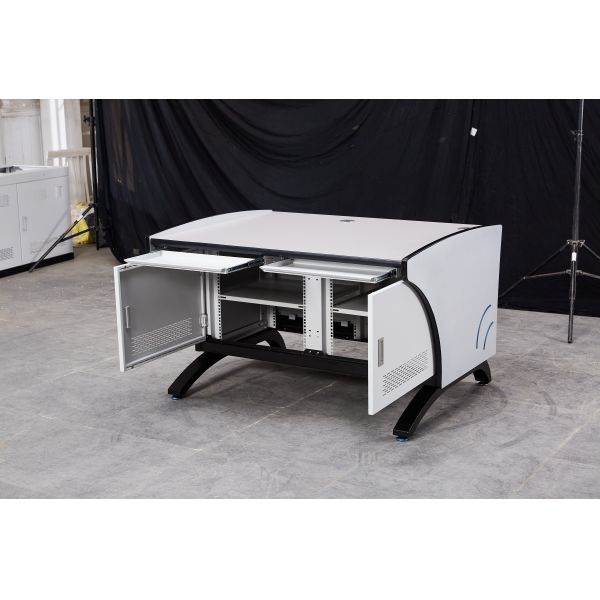 Computer Desk Best Sale Double Seat Office Equipment CCTV Control Center Desk Dispatching Consoler