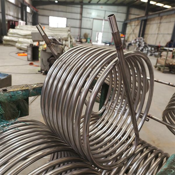 高強度冷式ロール鋼管 交換器 二重管