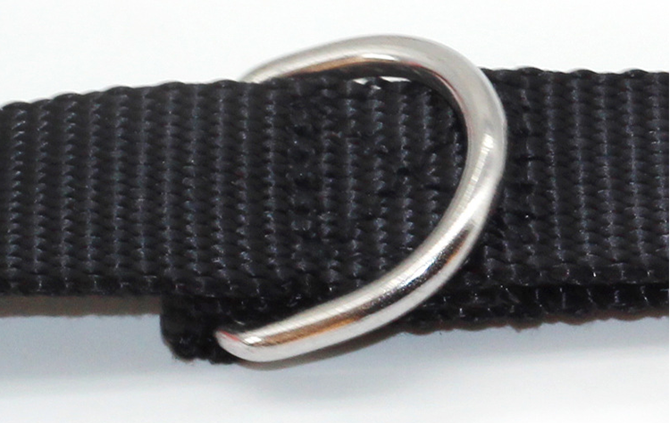 Customized Nylon Webbing Dog Leash Black Green Orange Nylon Rope Dog Leash