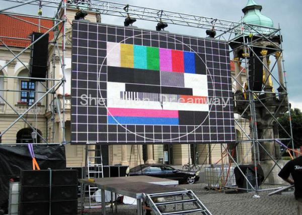 Waterproof Outdoor LED Screen Rental 4mm Pixel Pitch SMD2525 For Live Event