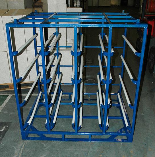 3 tiers water bottle display rack