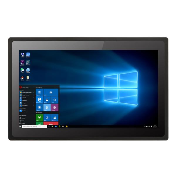 17 pulgadas de panel táctil industrial capacitivo PC con escáner de códigos de barras