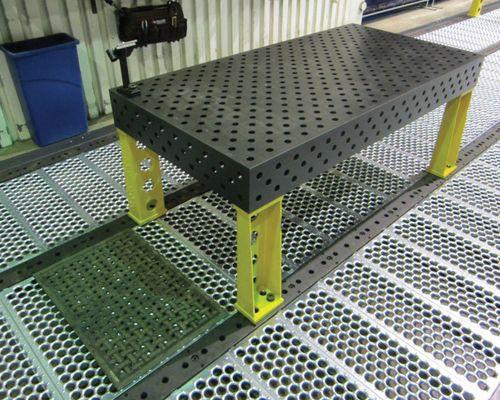 Anti - Skid Punching Plate Mesh , Aluminum Perforated Metal Walkway