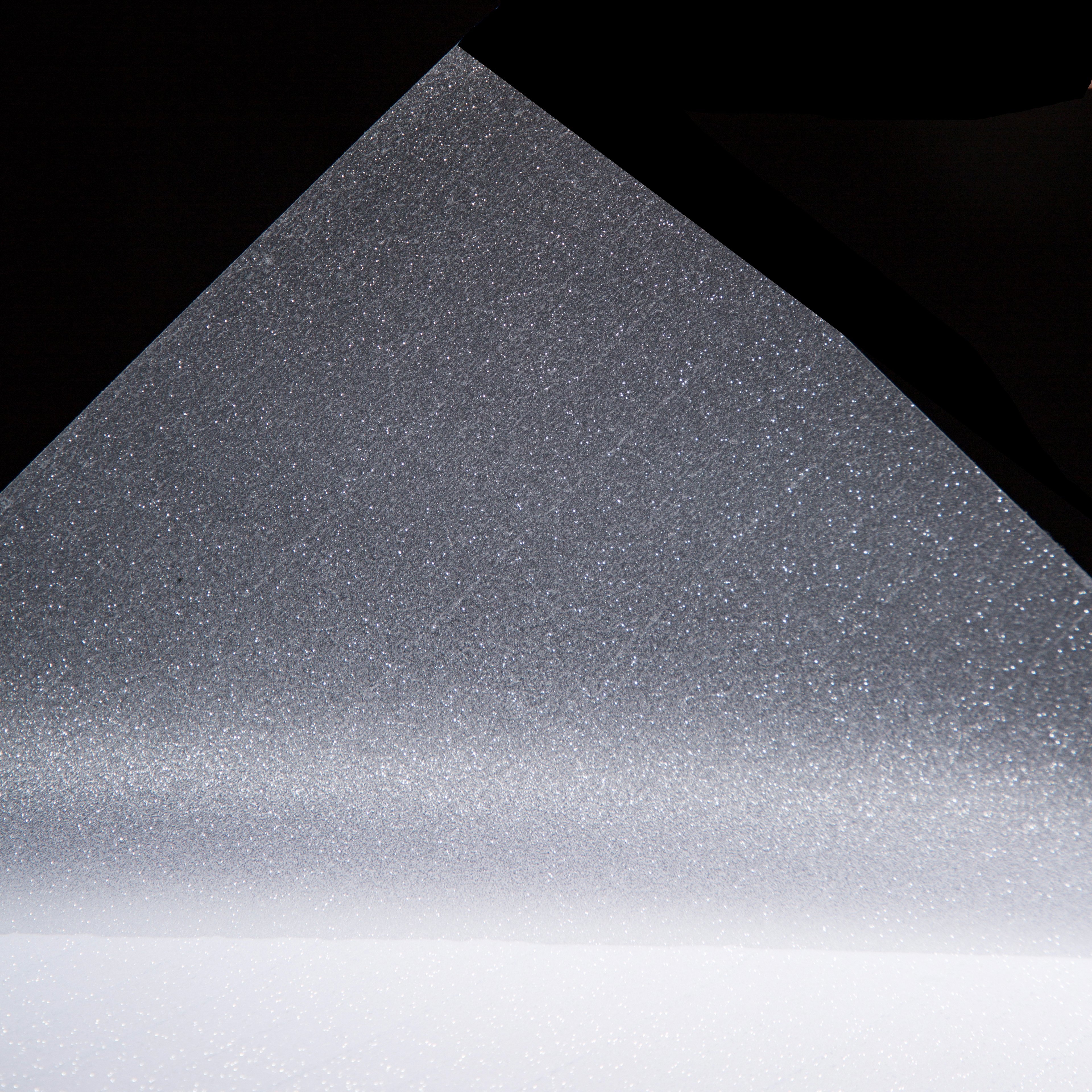 A4 Size Glitter Film Transparent Self Adhesive Holographic Cold Laminate Film For Packaging