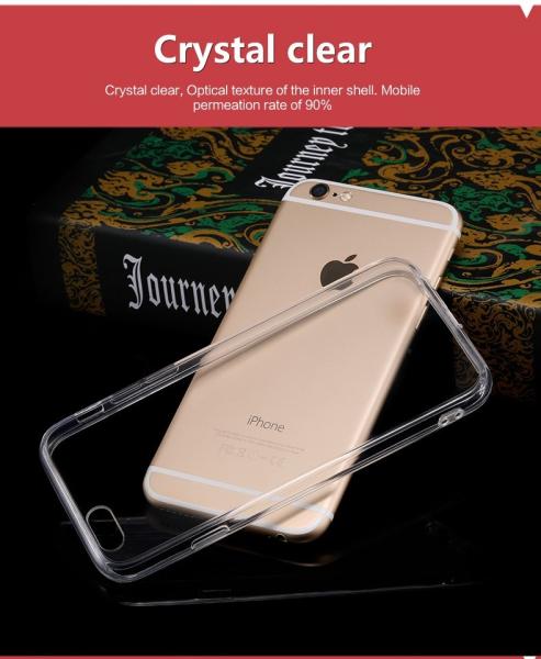 New Products smartphone Accessories Case For Iphone 8 , For Iphone 8 TPU Clear Transparent Phone Case