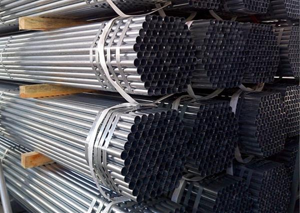 Silver Steel Scaffold Tube Galvanized Scaffolding Tube 48mm Dia SGS Standard