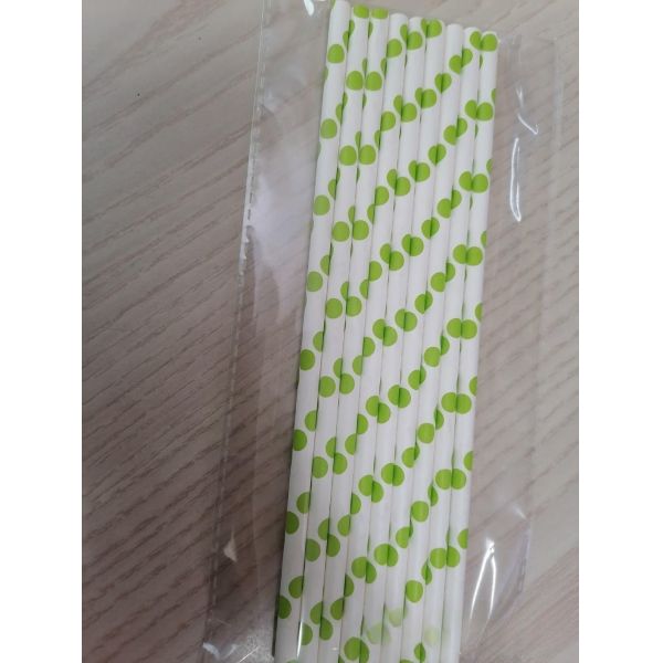 65cm * 47cm * 24cm Package Size Biodegradable Paper Straws for Juice Milk and Drinks