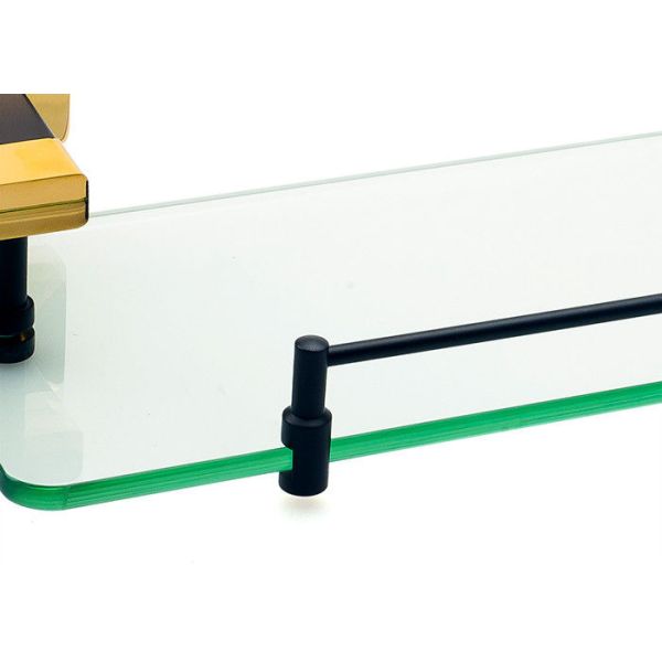 Золотая современная стеклянная полка / настенная стоматологическая щетка для зубов аксессуары для ванной