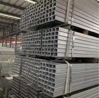 ASTM A53 Tubos de aço galvanizado quadrado Rectangular aço oco