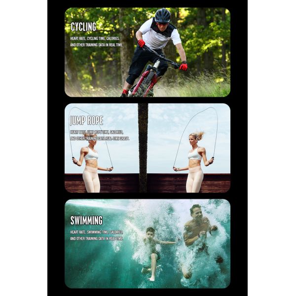 Нордический 52832 1.69in умный монитор здоровья управлением музыки дозора IOT спорта