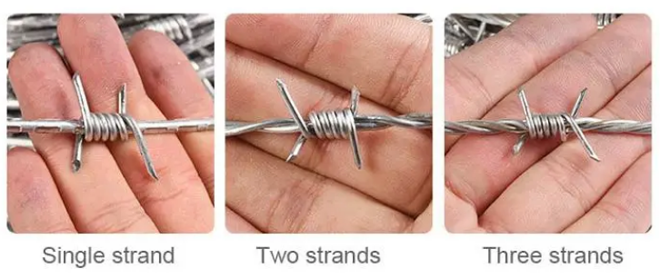 гальванизированное доказательство похищения провода 2.5mm или провод бритвы колючей проволоки Pvc