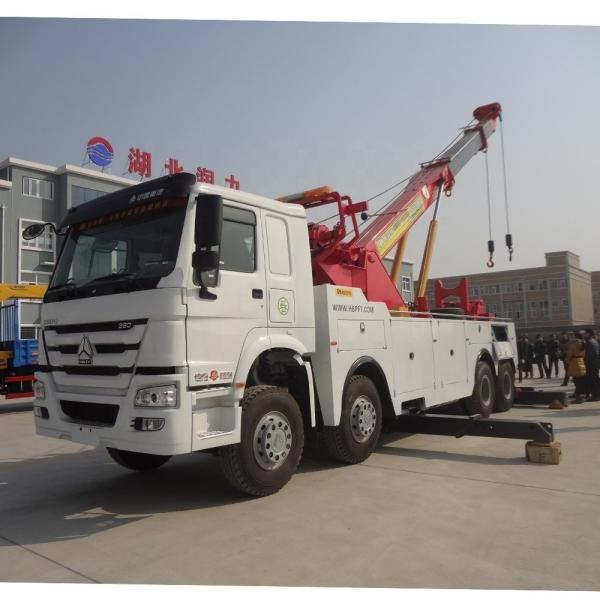 SINOTRUK HOWO Road Wrecker Truck Heavy Duty Rotator Tow Truck 8x4 35tons