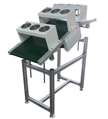Linha de mergulho Pequeno conjunto de transportador de correia de PCB para saída de soldagem de onda