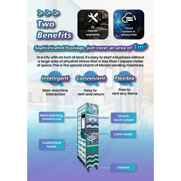 Surfing Locker Vending Machine for Towels and Sunscreen — 24/7 Self-Service Retail for Beaches and Outdoor Venues